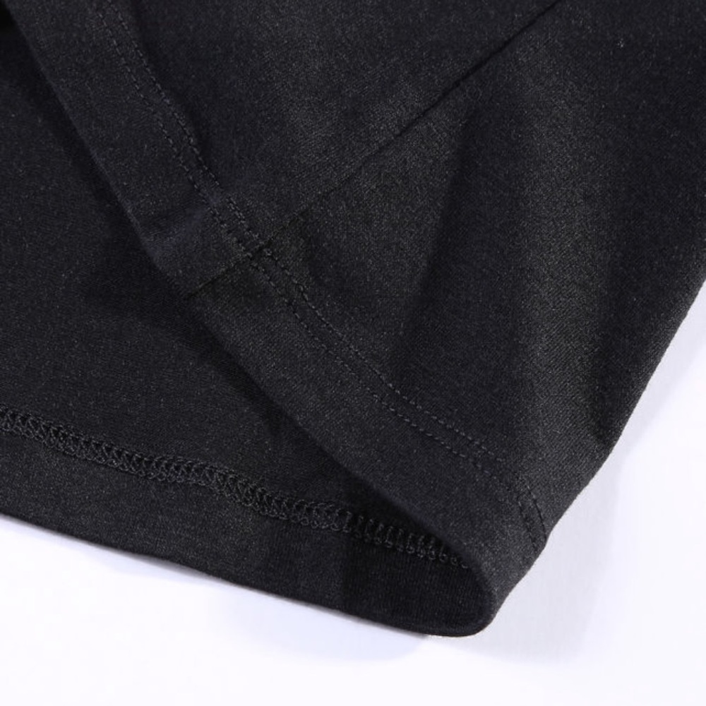 BLACK Leopard Ruffle Sleeve Top - Picture 2 of 2